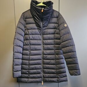 (NWT) SAVE THE DUCK Black Puffer Jacket